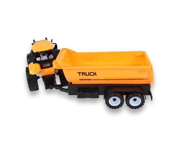 Engineering Truck: Kotró traktor munkagép utánfutóval 45cm