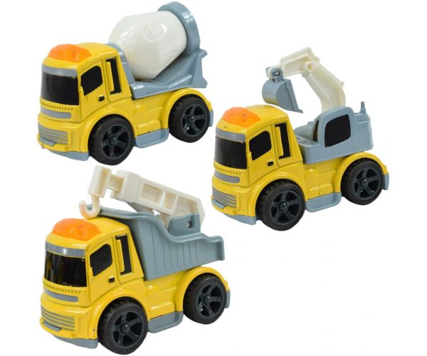 Engineering Truck: Lendkerekes munkagép többféle változatban 1db
