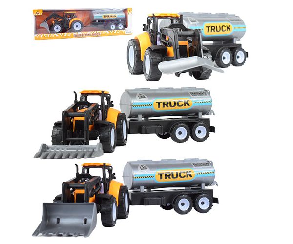 Engineering Truck: Tartályos traktor többféle változatban 46cm
