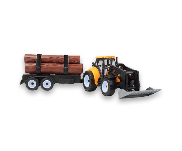 Engineering Truck: Rönkszállító traktor többféle változatban 43cm