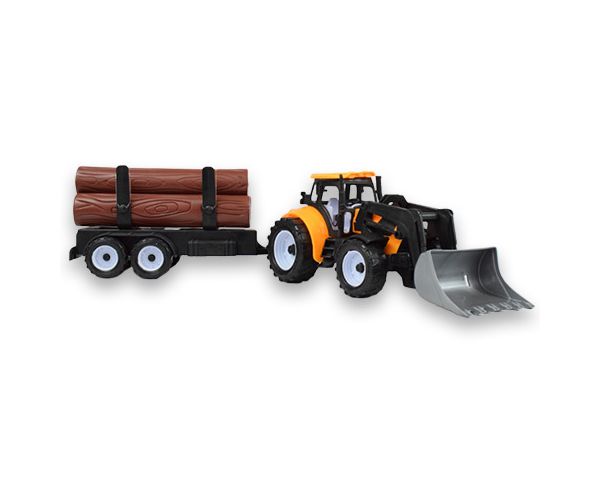Engineering Truck: Rönkszállító traktor többféle változatban 43cm