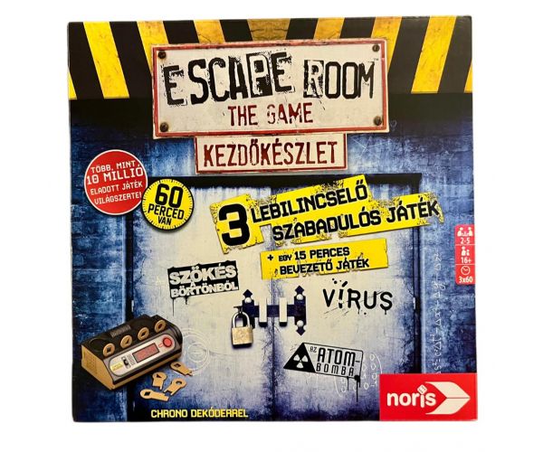 Escape Room: The Game kezdőkészlet társasjáték - Simba Toys