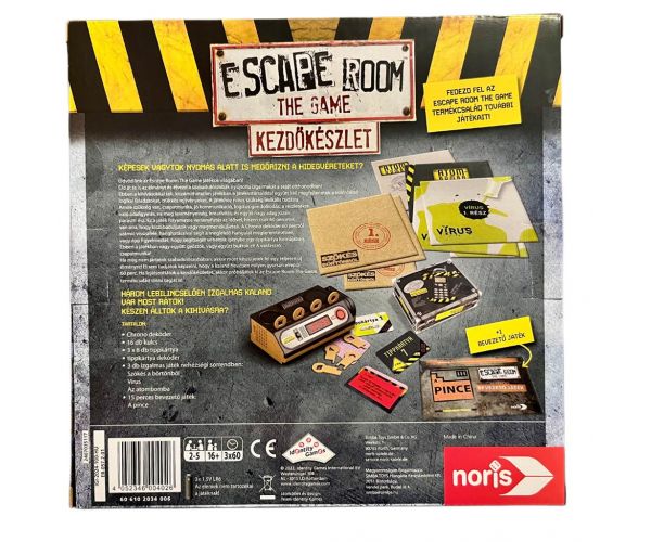 Escape Room: The Game kezdőkészlet társasjáték - Simba Toys