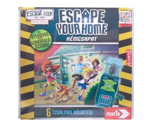 Escape Your Home Kémcsapat társasjáték