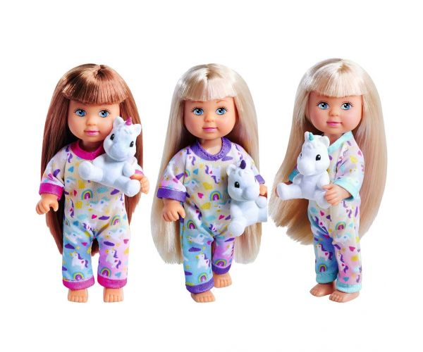 Evi Love: Évi baba pizsamában unikornissal többféle változatban - Simba Toys