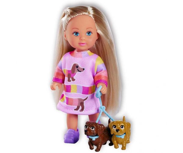 Evi Love: Évi baba két kiskutyussal - Simba toys