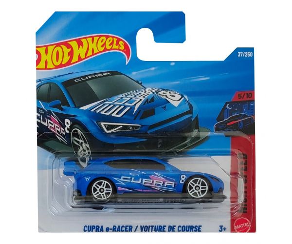 Hot Wheels: Cupra e-Racer modré autíčko 1/64 - Mattel