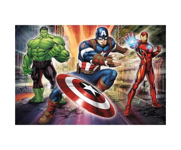 Marvel Avengers Trio 24 dielne Maxi puzzle - Trefl