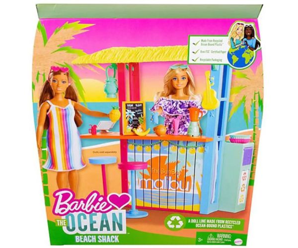 Barbie: Spoločne pre Zem Bistro na pláži hrací set - Mattel