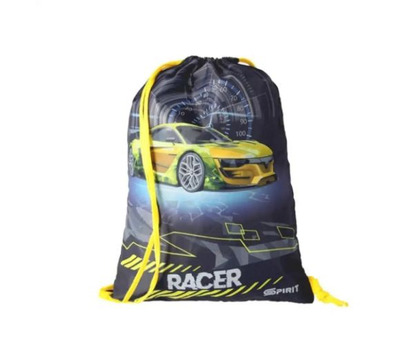 Spirit: Racer 4 dielny set Cool ergonomická školská taška