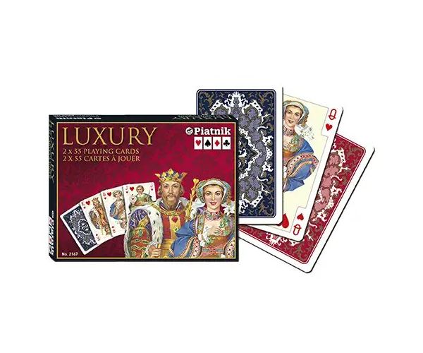 Luxusné žolíkové karty - Luxury 2x55 kariet - Piatnik