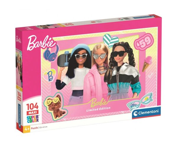 Barbie priateľky 104ks maxi puzzle - Clementoni