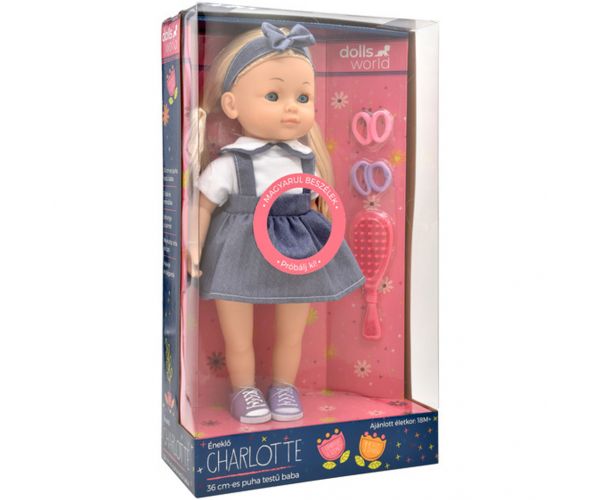 Dolls World: Po slovensky hovoriaca bábika Charlotte v riflovej sukni