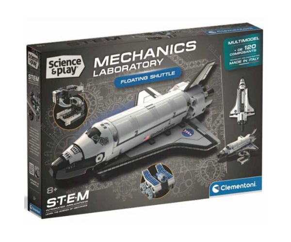 Science & Play: NASA vesmírny raketoplán herný set - Clementoni