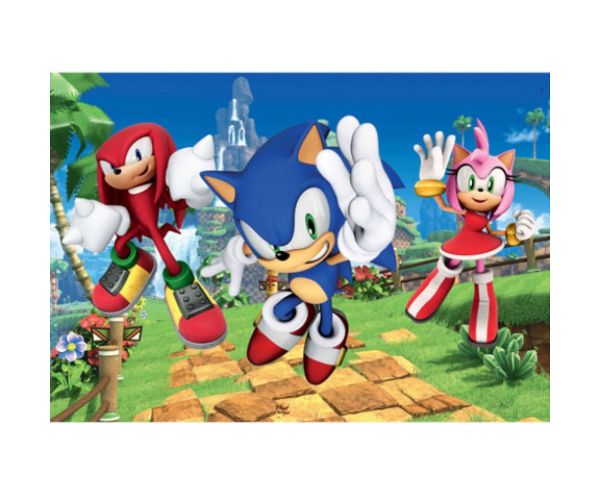 Sonic 104-dielová Super Color Puzzle - Clementoni
