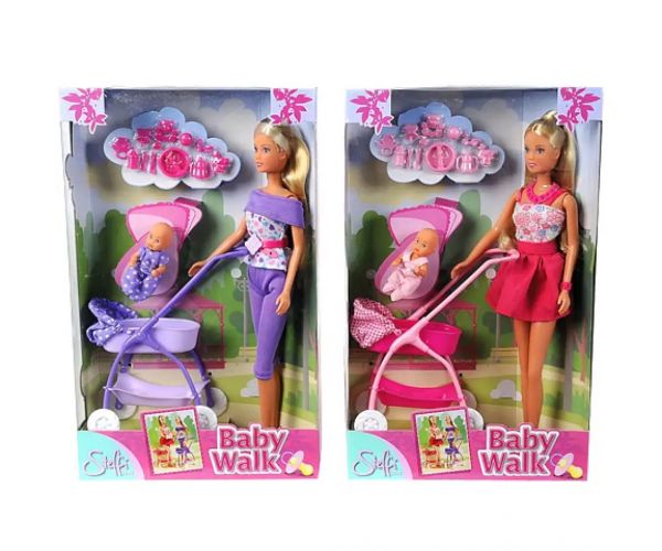 Steffi Love: Bábika s kočíkom v 2 variantoch - Simba Toys
