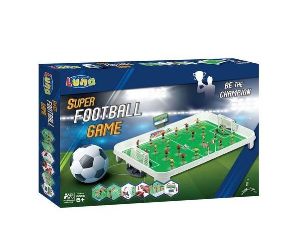 Futbal pružinový s bábkami a loptou