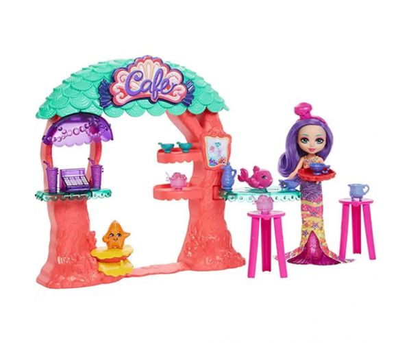 Enchantimals: Podvodná kaviareň, hrací set - Mattel
