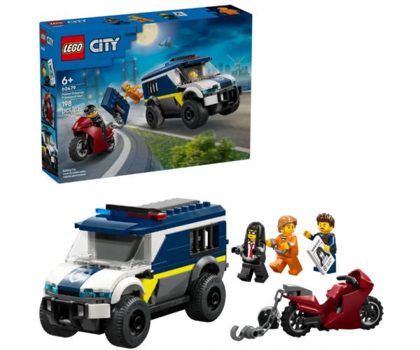 LEGO® City: Policajný prepravník väzňov (60479)