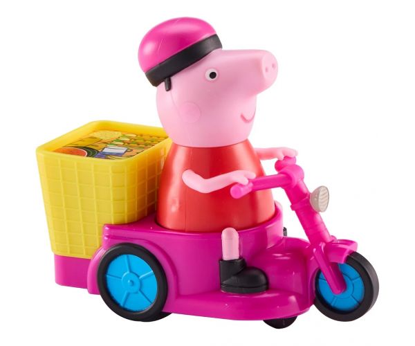 Whizz-Around Peppa prasiatko s bicyklom herný set