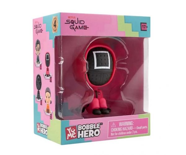 Squid Game Bobble Hero mini figúrka v okienkovej krabici - Strážca