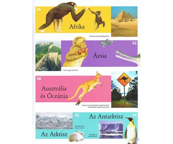 Obrázkový atlas pre deti - Zvieratá vo svete populárno-náučná kniha