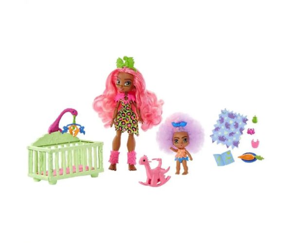 Cave Club: Babysitter hrací set s príslušenstvom - Mattel