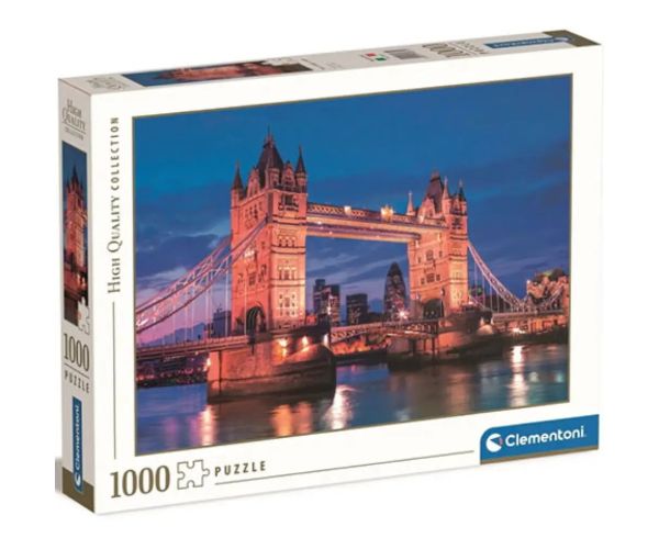 Tower Bridge, Londýn HQC puzzle 1000ks - Clementoni