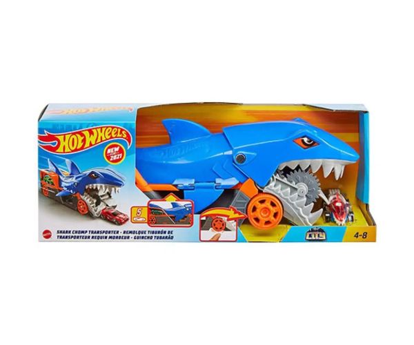 Hot Wheels: Žraločí útok set s autíčkom - Mattel