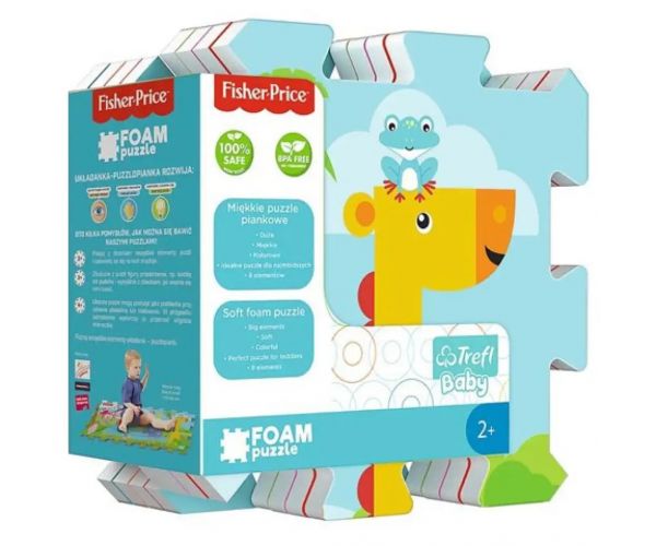 Fisher-Price Zvieracie špongiové puzzle - Trefl