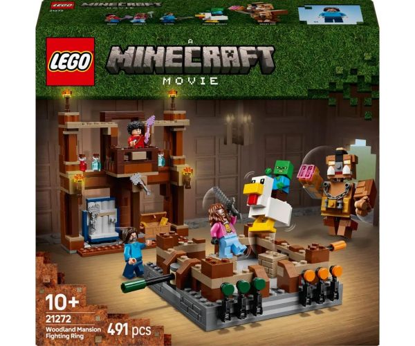 LEGO® Minecraft: Bojisko pri lesnom dome (21272)