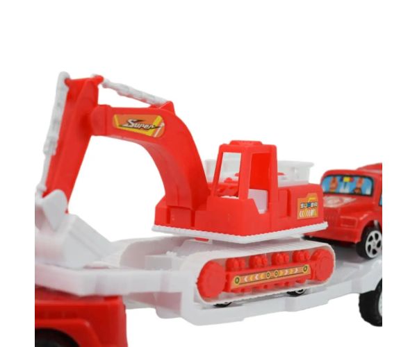 Fire Engine: Hasičský kamión s vozidlami 40cm