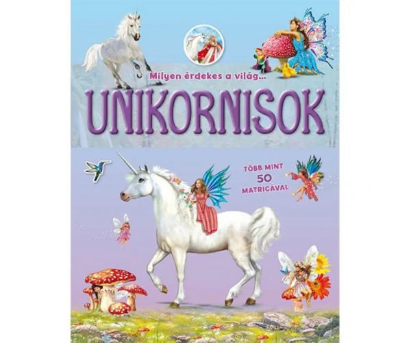 Aký zaujímavý je svet... Unicorns samolepkový zošit