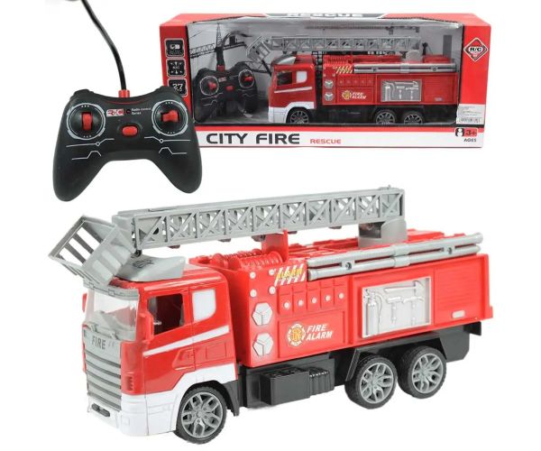 RC hasičské auto s rebríkom 1/24 27MHz