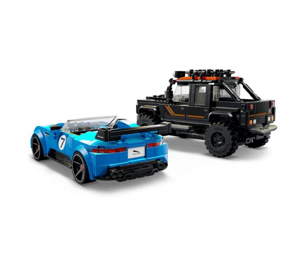 LEGO® Speed Champions: Jaguar Project 7 a Land Rover Defender (77264)