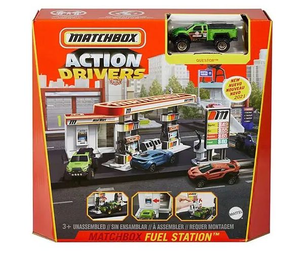 Matchbox: Action Drivers Čerpacia stanica - Mattel