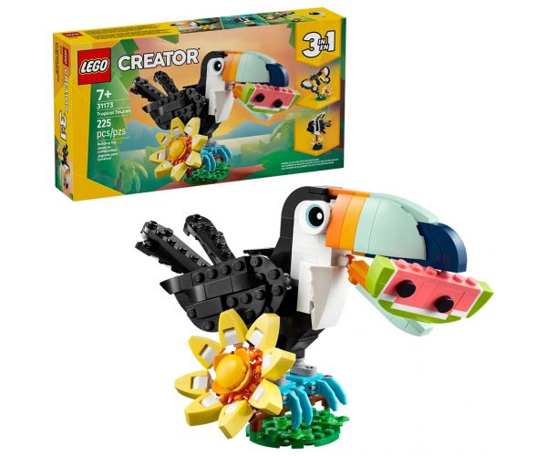 LEGO® Creator: Divoké zvieratá: Tropický tukán (31173)