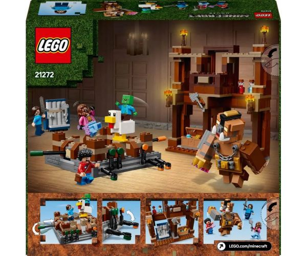 LEGO® Minecraft: Bojisko pri lesnom dome (21272)