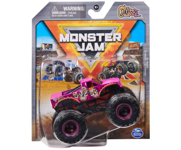 Monster Jam: Calavera monster truck autíčko – 1/64 – Spin Master