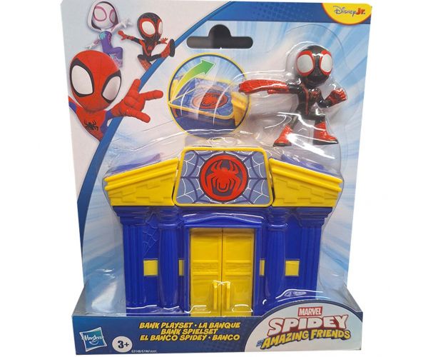 Póki a jeho úžasní priatelia: hrací set s bankou a figúrkou Milesa Moralesa - Hasbro