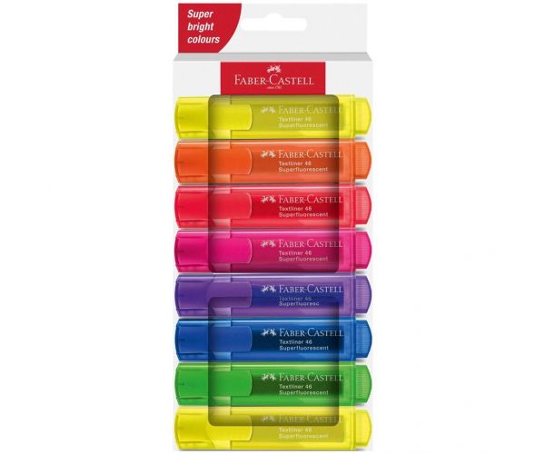 Faber-Castell: 1546 Neon fluorescent 8 db-os szövegkiemelő filctoll szett