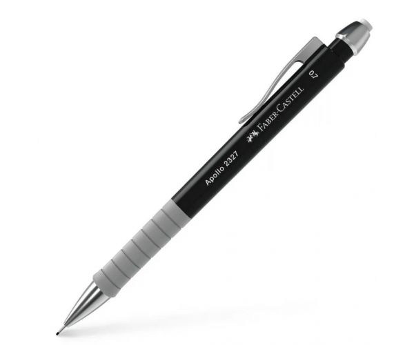 Faber-Castell: Apolló fekete töltőceruza 0.7mm-es