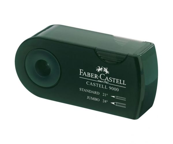 Faber-Castell: Castell 9000 zöld dupla hegyező