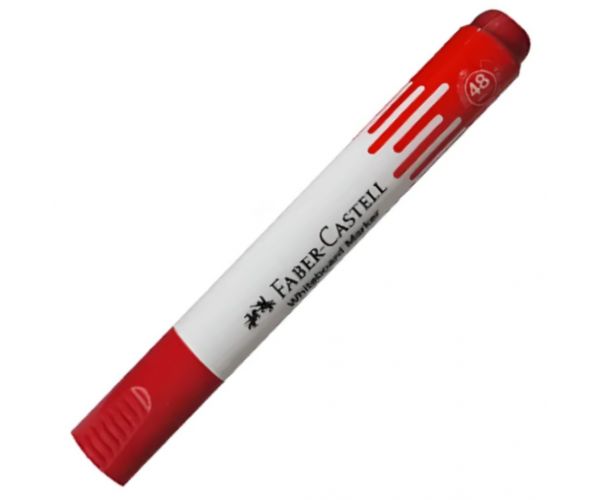 Faber-Castell: Piros táblafilc 48h