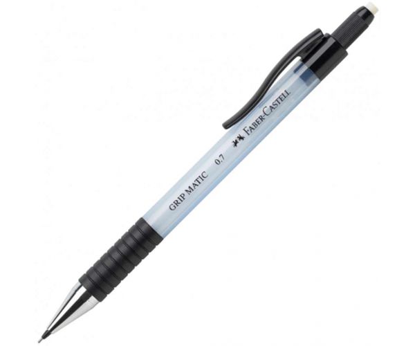 Faber-Castell: Grip Matic grafit töltőceruza 0,7mm-es heggyel világoskék színben