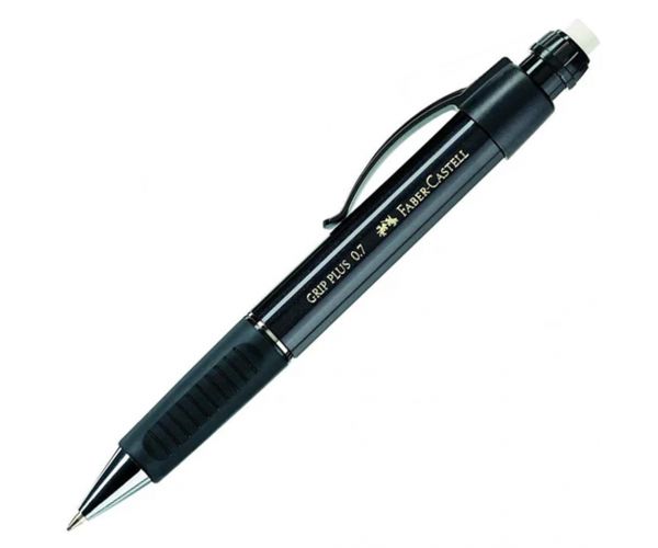 Faber-Castell: Töltőceruza Grip Plus 0,7mm fekete