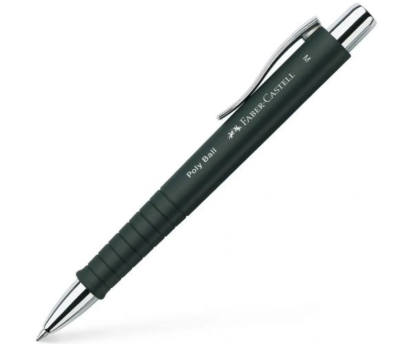 Faber-Castell: Poly Ball M fekete golyóstoll