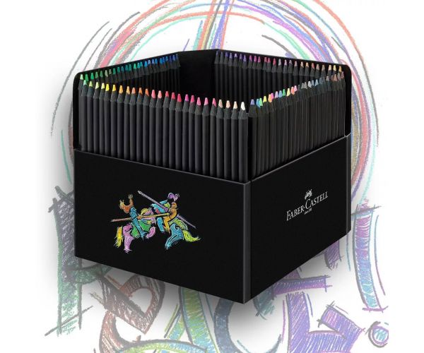 Faber-Castell: Black Edition színes ceruza szett 100db-os