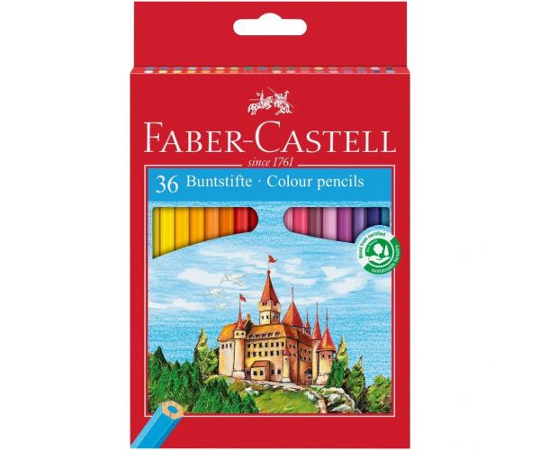Faber-Castell: Kastélyos színesceruza készlet 36db-os