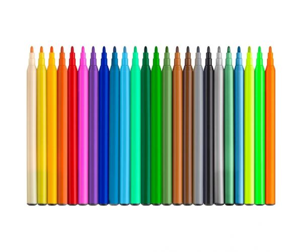 Faber-Castell: Dinoszauruszos filctoll készlet 18+6db-os csomag